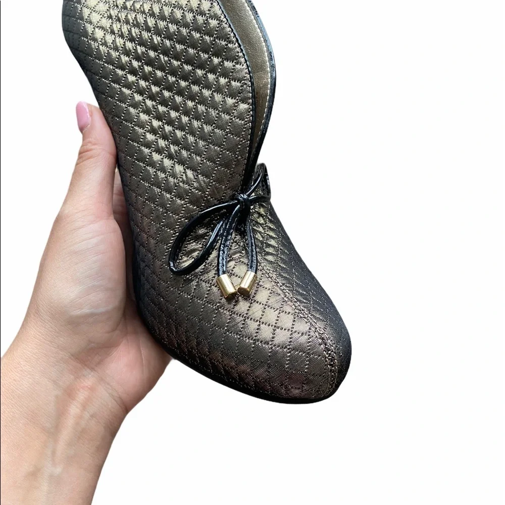 BCBGirls metallic quilted